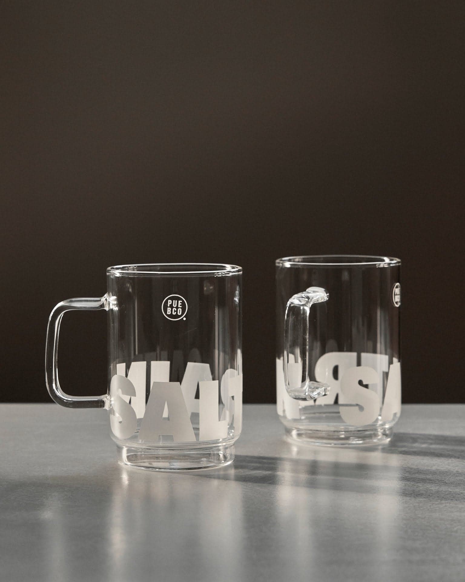 PUEBCO x SALTRAIN Borosilicate Glass Mug