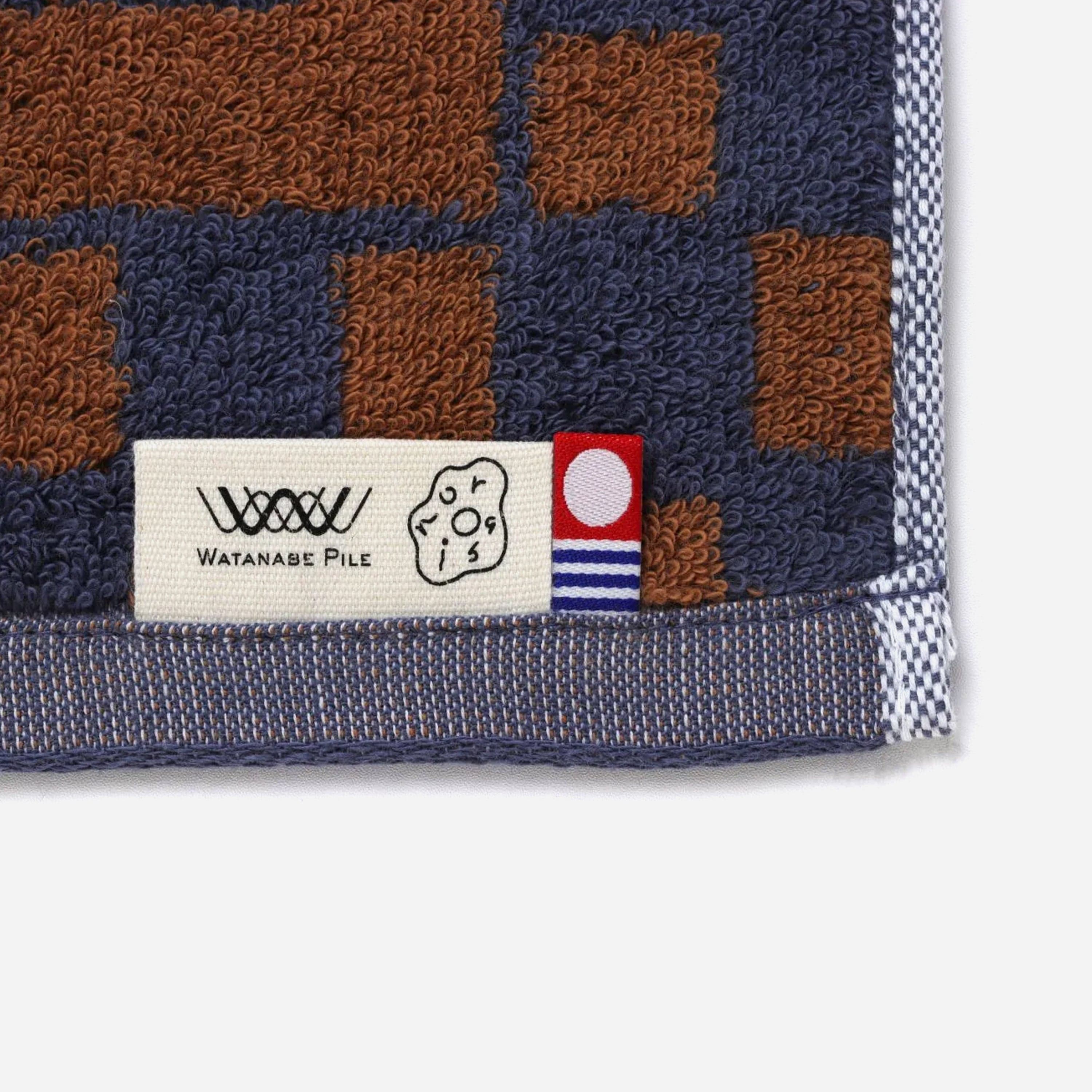 "Good Day" Bath Towel - hausmarkt-watanabe-pile-good-day-bath-towel-navy-3