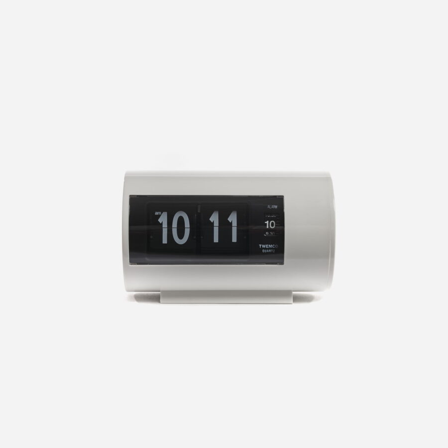 TWEMCO Alarm Flip Clock AP-28 White
