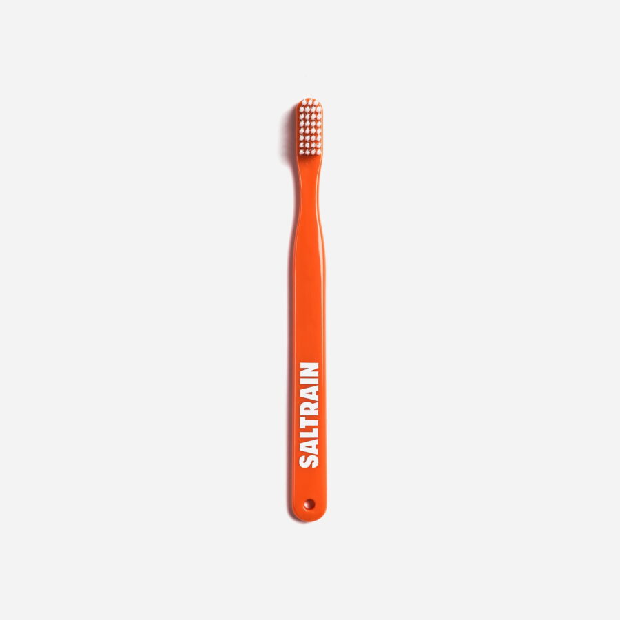 Saltrain Red and White Toothbrush