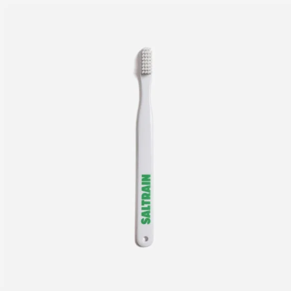 Saltrain White Green Toothbrush