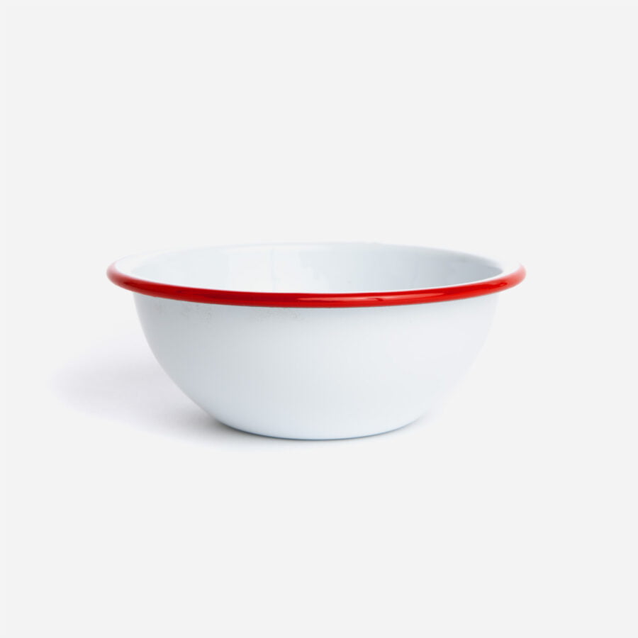 Crow Canyon Vintage Cereal Bowl Red