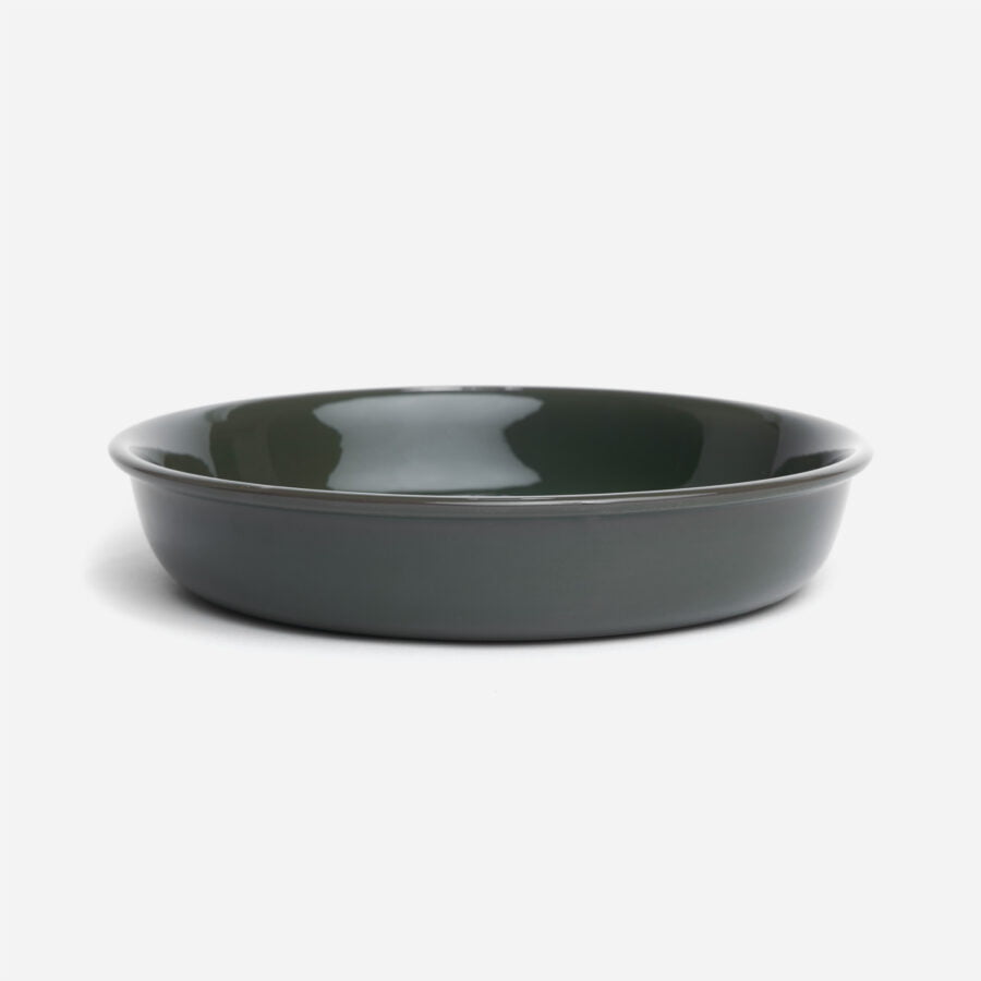 PUEBCO Forest Green Dinnerware Bowl 22"