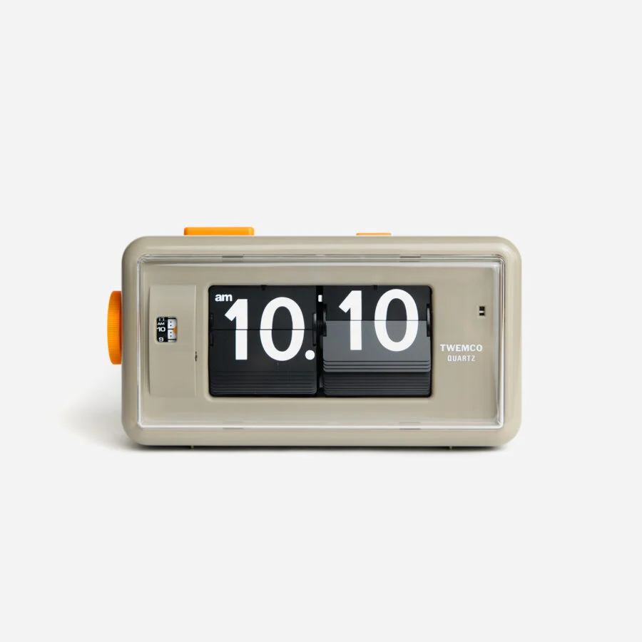 TWEMCO Alarm Flip Clock AL-30 Grey
